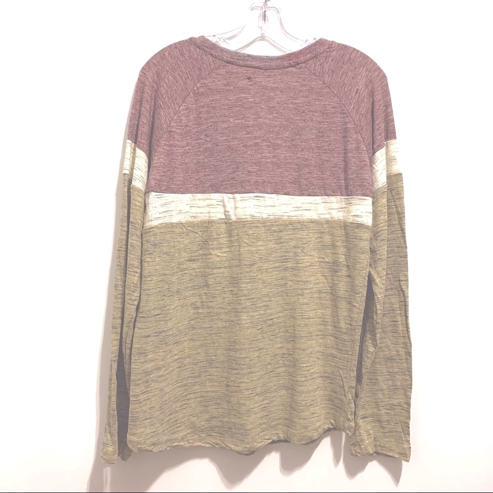 🆕 Alpha Beta Men’s Colorblock Raglan Sweater - Picture 7 of 8